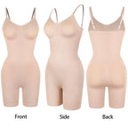 New Bodysuit Shapewear Women Tank Top Tummy Control Full Body Shaper Anti Chafing Shorts Slimming Waist Trainer Butt Lifter
